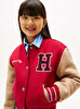 Kız Çocuk Letterman Varsity Bomber Ceket