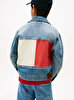 Erkek Çocuk Trucker Flag Denim Ceket