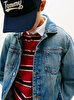 Erkek Çocuk Trucker Flag Denim Ceket