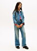 Kız Çocuk Denim Flag Ceket