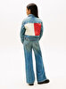 Kız Çocuk Denim Flag Ceket