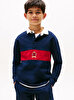 Erkek Çocuk Crest Graphic Polo T-shirt