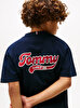 Erkek Çocuk Varsity Front Back T-shirt