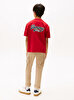 Erkek Çocuk Varsity Front Back T-shirt