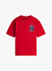Erkek Çocuk Varsity Front Back T-shirt