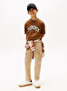 Erkek Çocuk Varsity Raised Print T-shirt