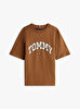 Erkek Çocuk Varsity Raised Print T-shirt