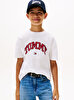 Erkek Çocuk Varsity Raised Print T-shirt