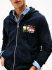 Erkek TH Colour Flag Zip Sweatshirt