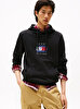 Erkek Linear Flag Graphic Sweatshirt