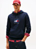 Erkek Linear Flag Graphic Sweatshirt