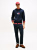 Erkek Linear Flag Graphic Sweatshirt