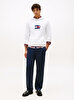 Erkek Linear Flag Graphic Sweatshirt