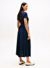 Kadın 1985 Pleated Wrap Elbise