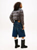 Kadın TJW Cropped Leopard Puffer Mont