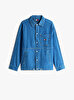 Erkek TJM Indigo Overshirt Ceket