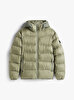 Erkek TJM Hooded Logo Puffer Mont