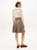 Kadın Core Check Pleated Etek