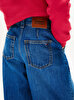 Kız Çocuk Mabel Pleats Jean Pantolon