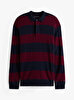 Erkek Knitted Rugby Kazak