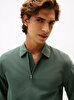 Erkek Performance Zip Polo T-shirt