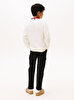 Erkek Çocuk Varsity Raised Print Sweatshirt