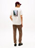 Erkek Photo Print Graphic T-shirt