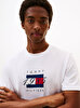 Erkek Linear Flag Graphic T-shirt