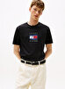 Erkek Linear Flag Graphic T-shirt