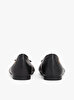 Kadın Patent Toe-Cap Babet
