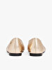 Kadın Metallic Toe-Cap Babet