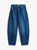 Kadın Denim Flo Loose Balloon Jean Pantolon