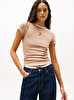 Kadın TJW Slim Rose Rib T-shirt