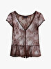 Kadın TJW Button T-shirt