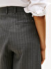 Kadın Pinstripe Culotte Pantolon