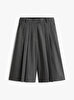 Kadın Pinstripe Culotte Pantolon