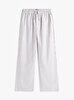 Erkek Relaxed Woven Oxford Pijama Altı