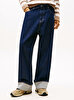 Erkek TH Baggy Turn Up Loose Jean Pantolon
