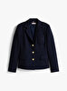 Kadın Punto Tonal Crest Blazer
