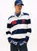 Erkek TJM Relax Stripe Rugby Polo T-shirt