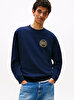 Erkek TJM Regular Circle Varsity Sweatshirt