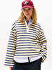 Kadın Gold Button Rugby Sweatshirt