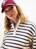 Kadın Gold Button Rugby Sweatshirt