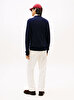 Erkek Lambswool Zip Polo Kazak