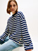 Kadın Gold Button Terry Sweatshirt
