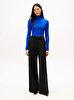 Kadın Slim Soft Roll-nk T-shirt