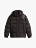 Erkek Mix down Hooded Puffer Mont