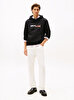 Erkek TH Colour Black Graphic Sweatshirt