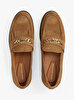 Kadın TH Chain Fringe Süet Loafer