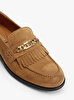 Kadın TH Chain Fringe Süet Loafer